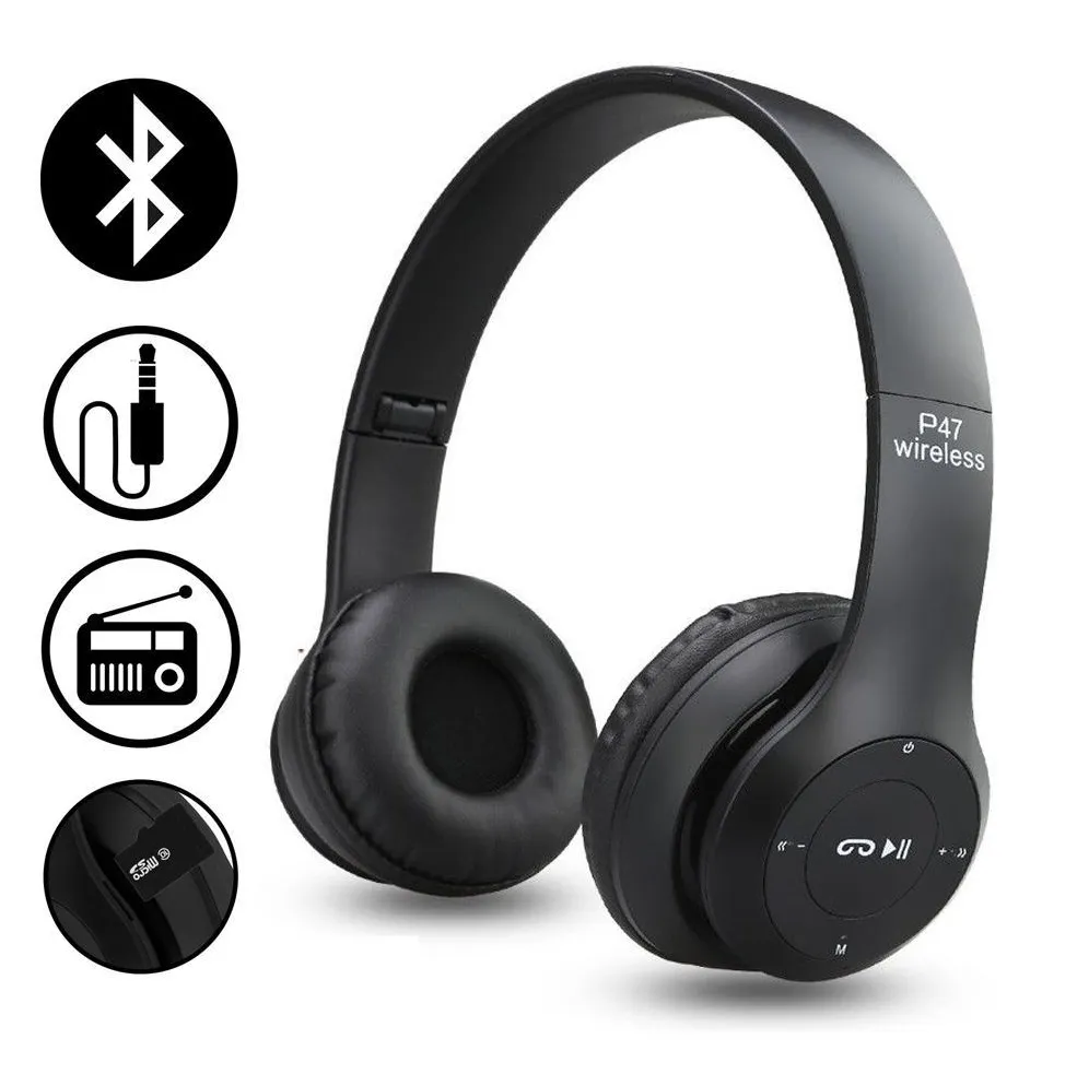 P47 - Wireless Bluetooth Headphone - Bluetooth Earphone